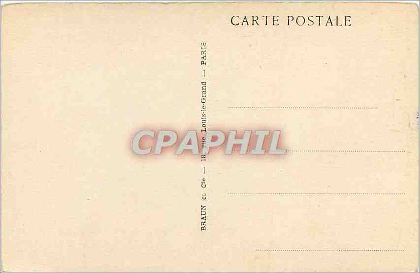 CPA Meilleurs Voeux  — Rückseite