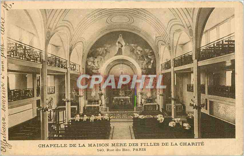 CPA Chapelle de la Maison Mere des Filles de la Charite 
