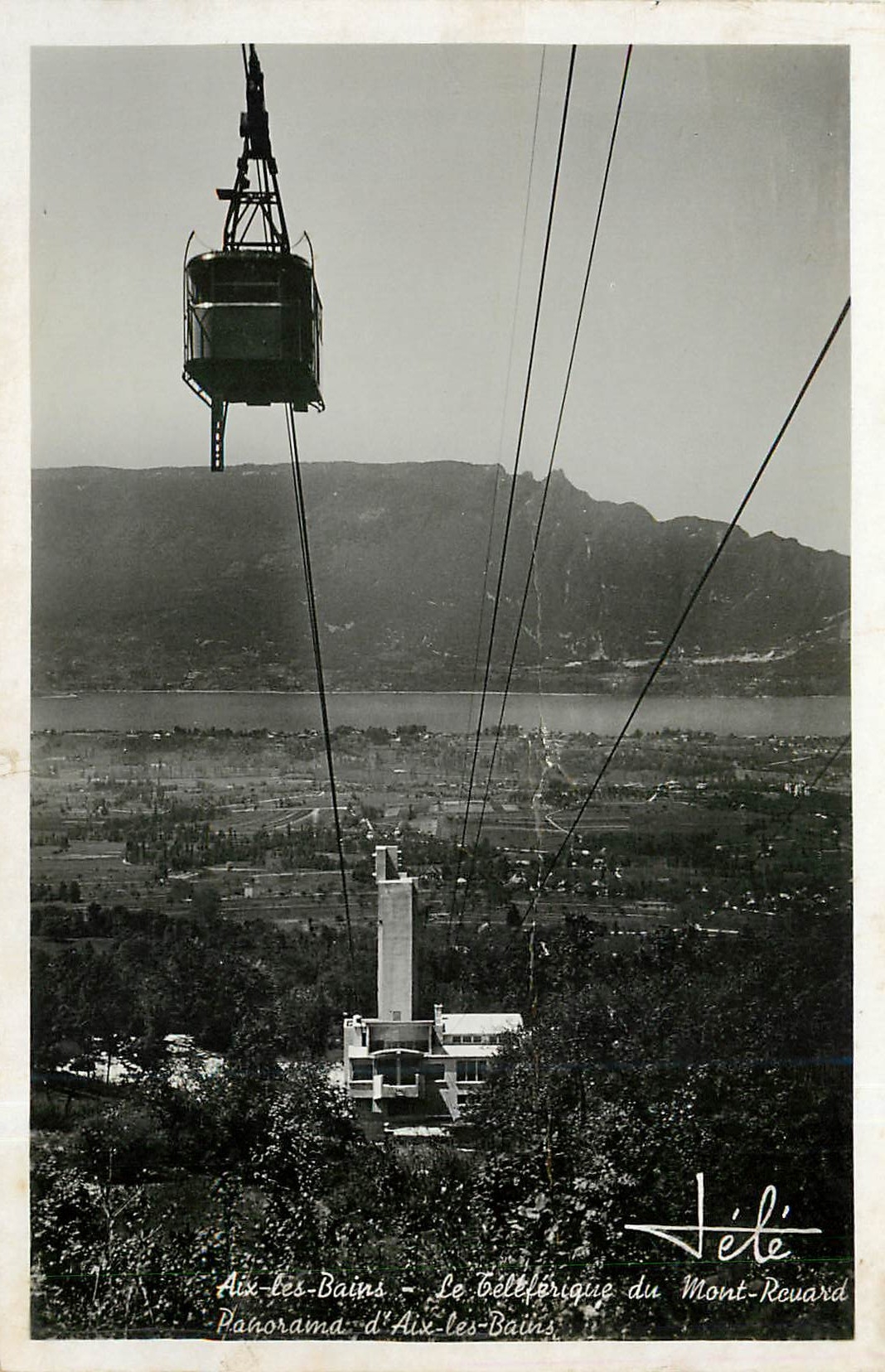 CPA Aix les Bains Le Teleferique du Mont Revard 