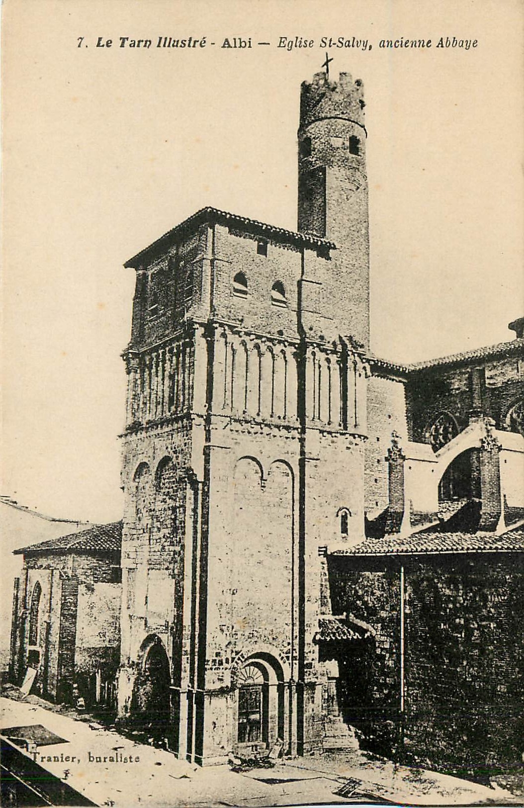 CPA Albi Eglise St Salvy ancienne Abbaye 