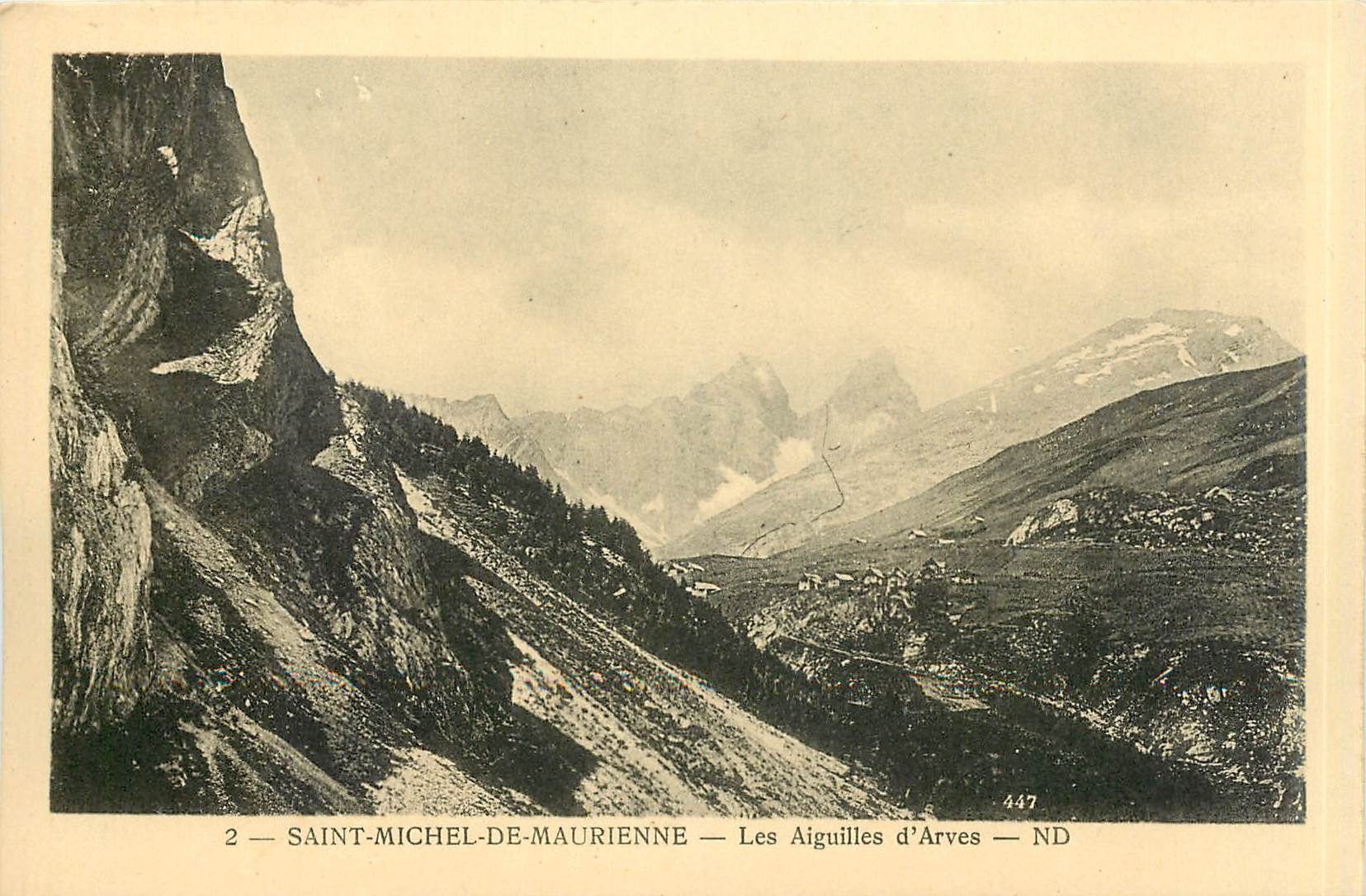 CPA Saint Michel de Maurienne Les Aiguilles d'Arves 