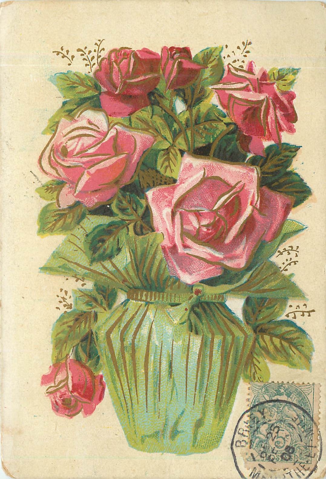 CPA Fleurs 