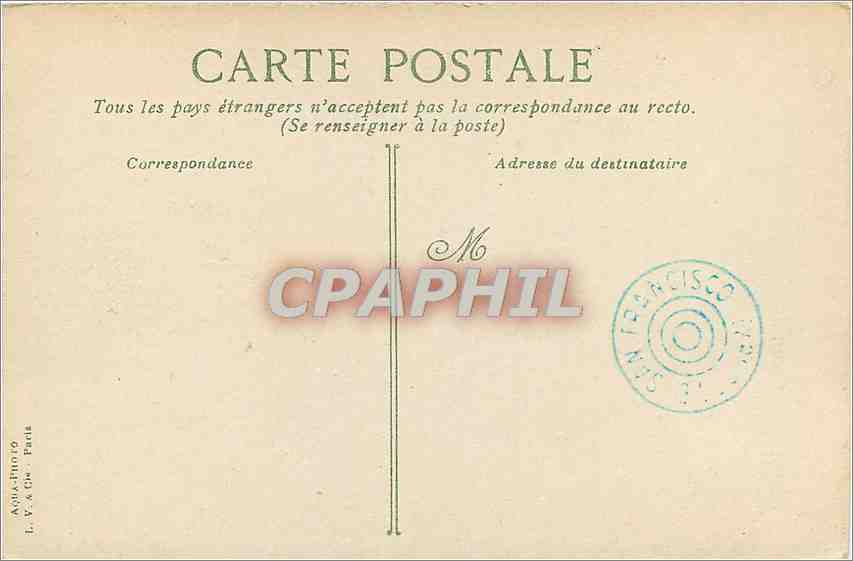 CPA Nancy Place Carnot  — Rückseite