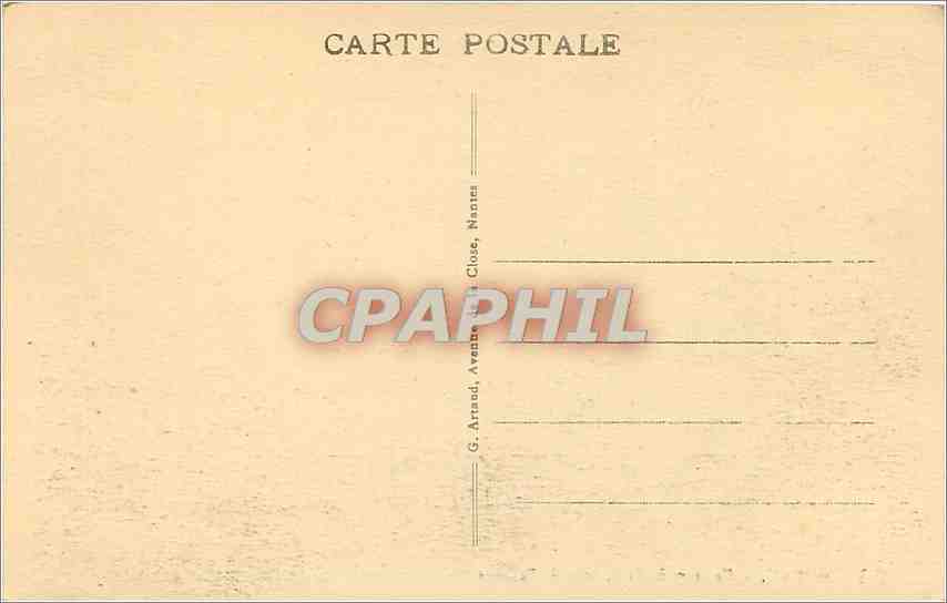 CPA Royan Vue vers la Ville prise de Vallieres  — Rückseite
