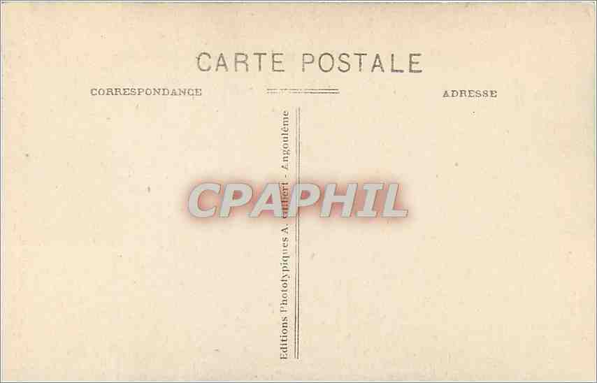 CPA Angouleme Portail de la Cathedrale St Pierre  — Rückseite