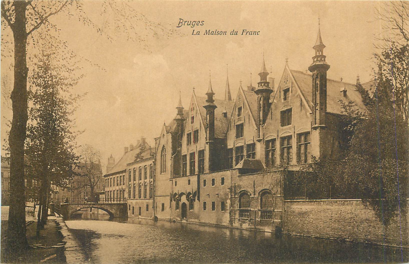 CPA Bruges La Maison du France 