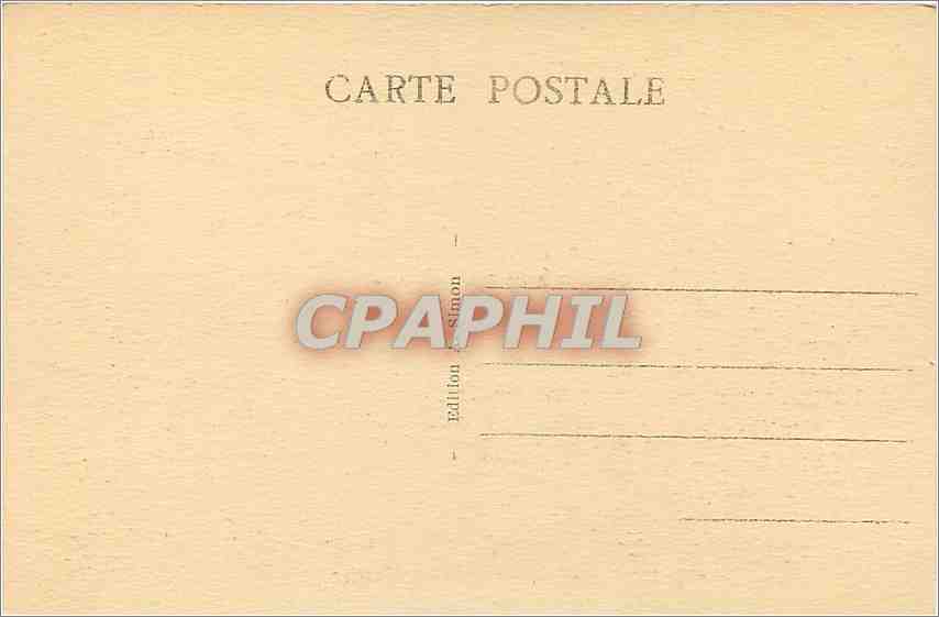 CPA Chaumont sur Loire Loir et Cher Le Chateau  — Rückseite