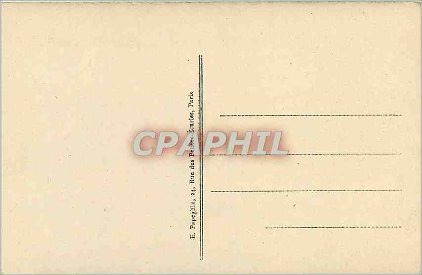 CPA Le Tombeau du Soldat Inconnu Paris — Rückseite