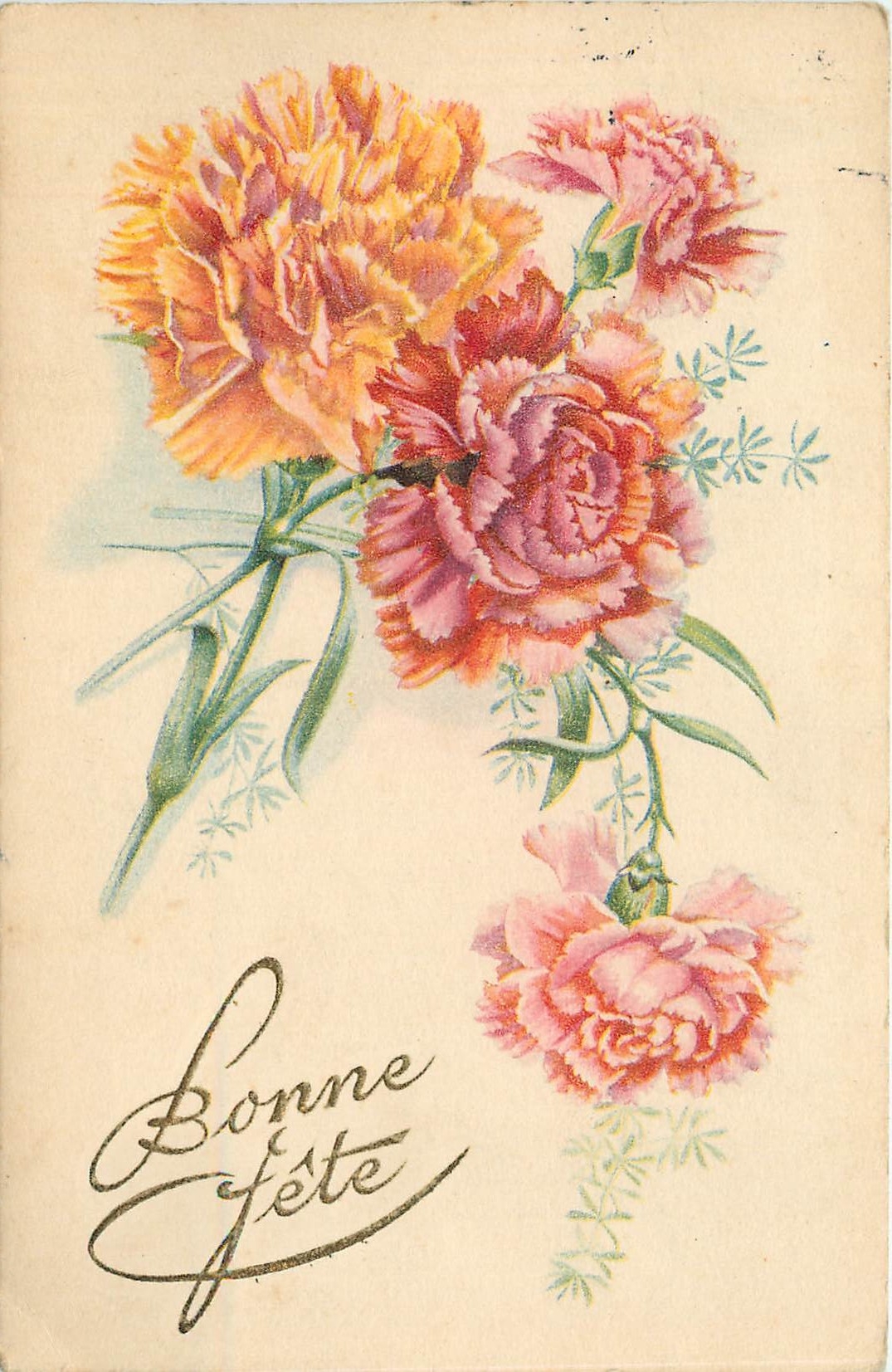 CPA Bonne Fete 