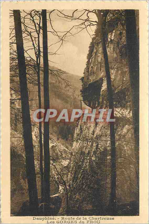 Dauphiné - Route de la Chartreuse - Les GORGES du FROU