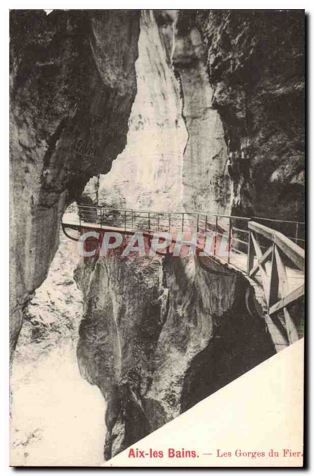 Aix les Bains CPA les gorges du Fier