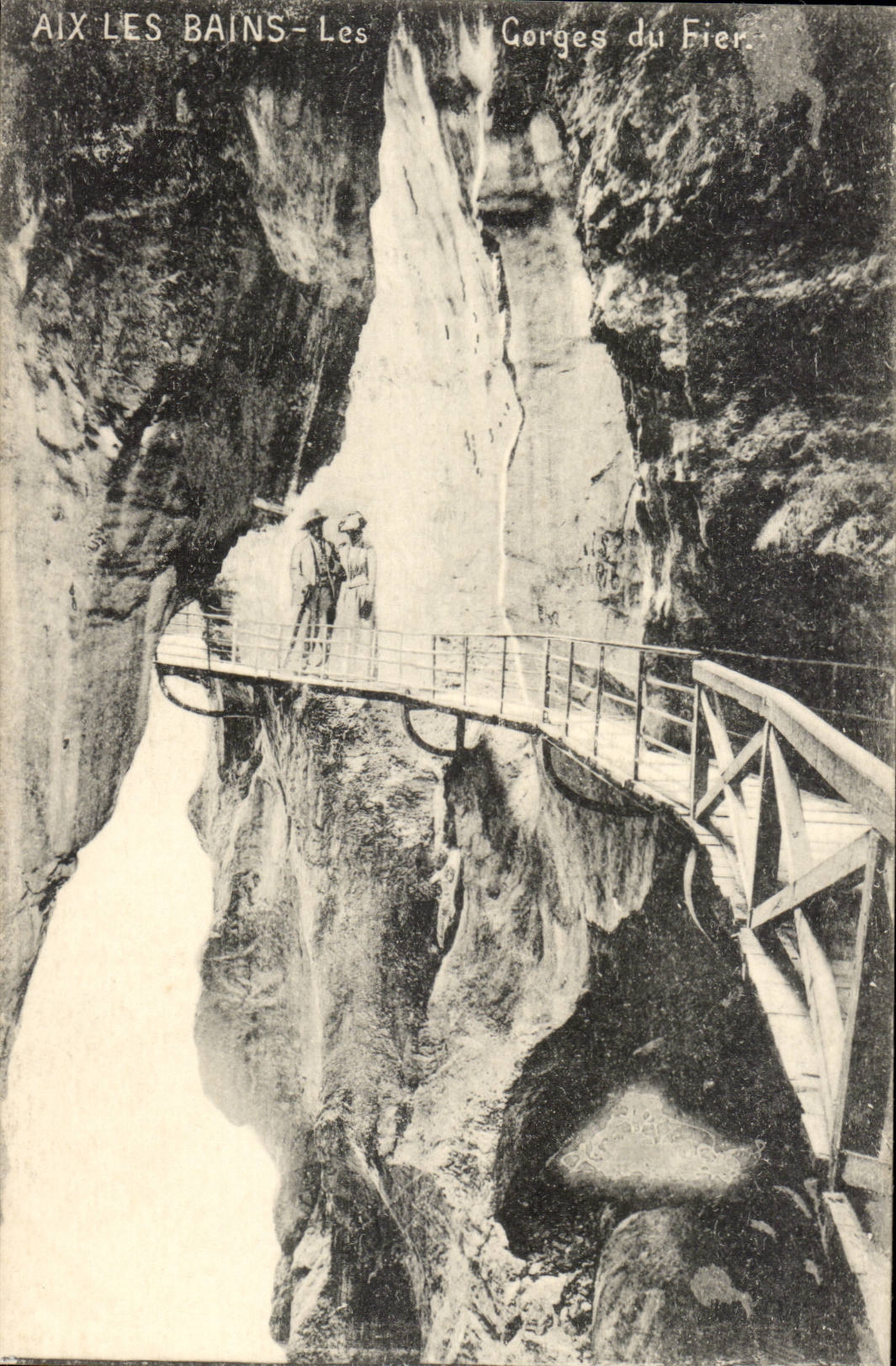 Aix les Bains CPA les gorges du Fier