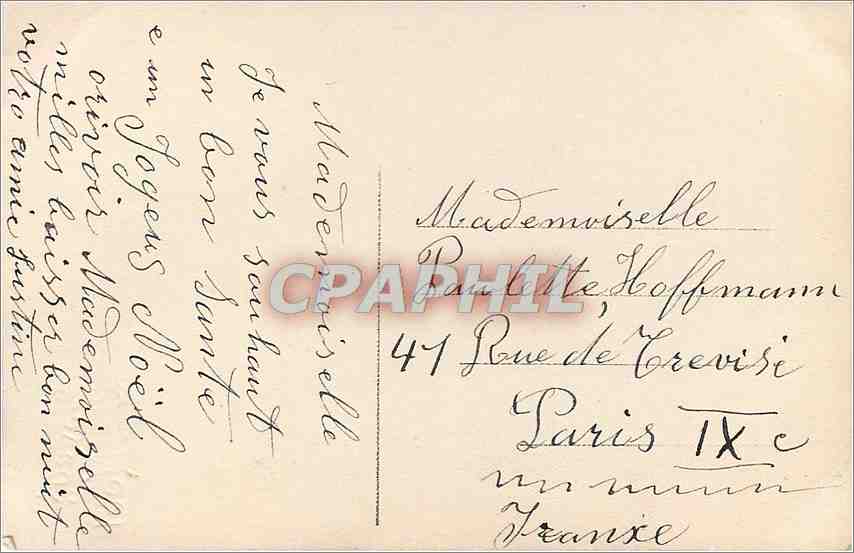 CPA Joyeux Noel Enfant — Rückseite