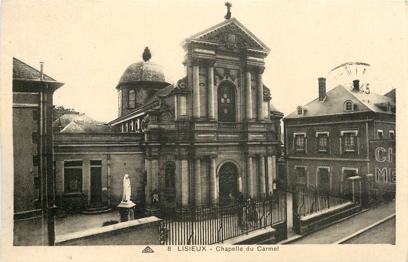 CPA Lisieux Chapelle du Carmel 