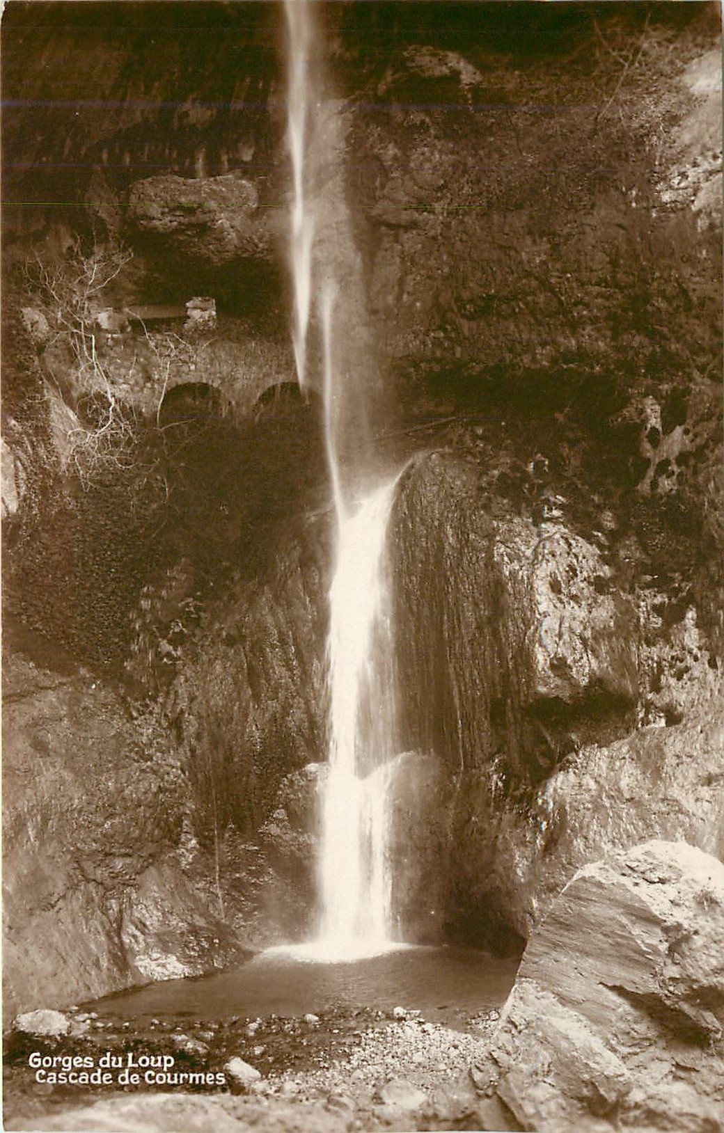 CPA Gorges du loup Cascade de Courmes 
