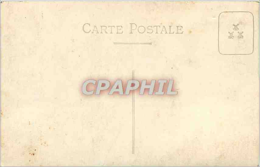 CARTE PHOTO Personnages Chien — Rückseite