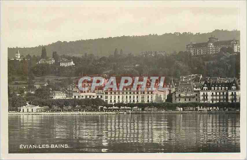 CPA Evian les bains 