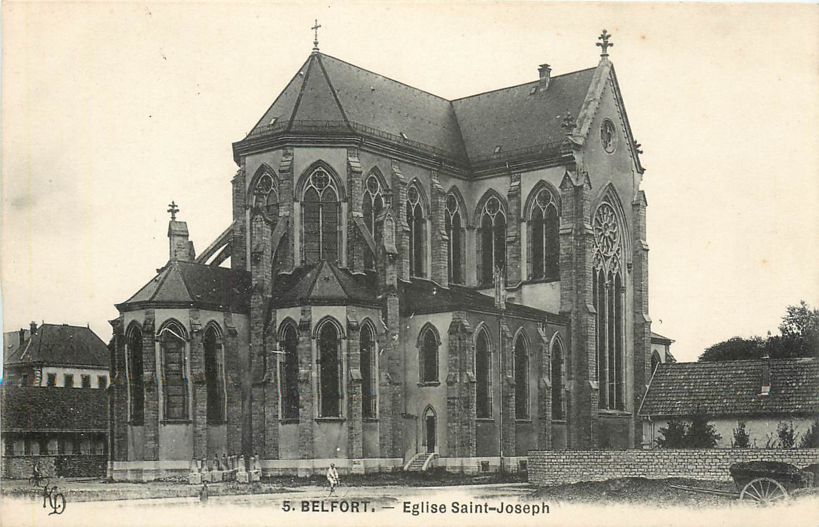 CPA Belfort Eglise Saint Joseph 