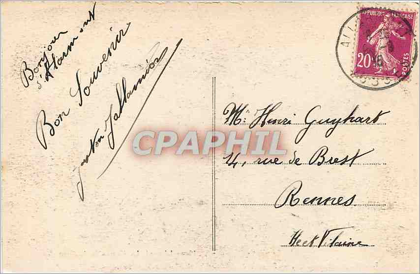 CPA Les Vosges Pittoresques Sommet du Donon le Musee  — Rückseite