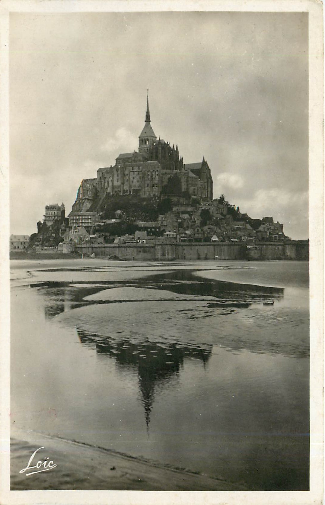 CPA Le Mont Saint Michel Cote Sud est 
