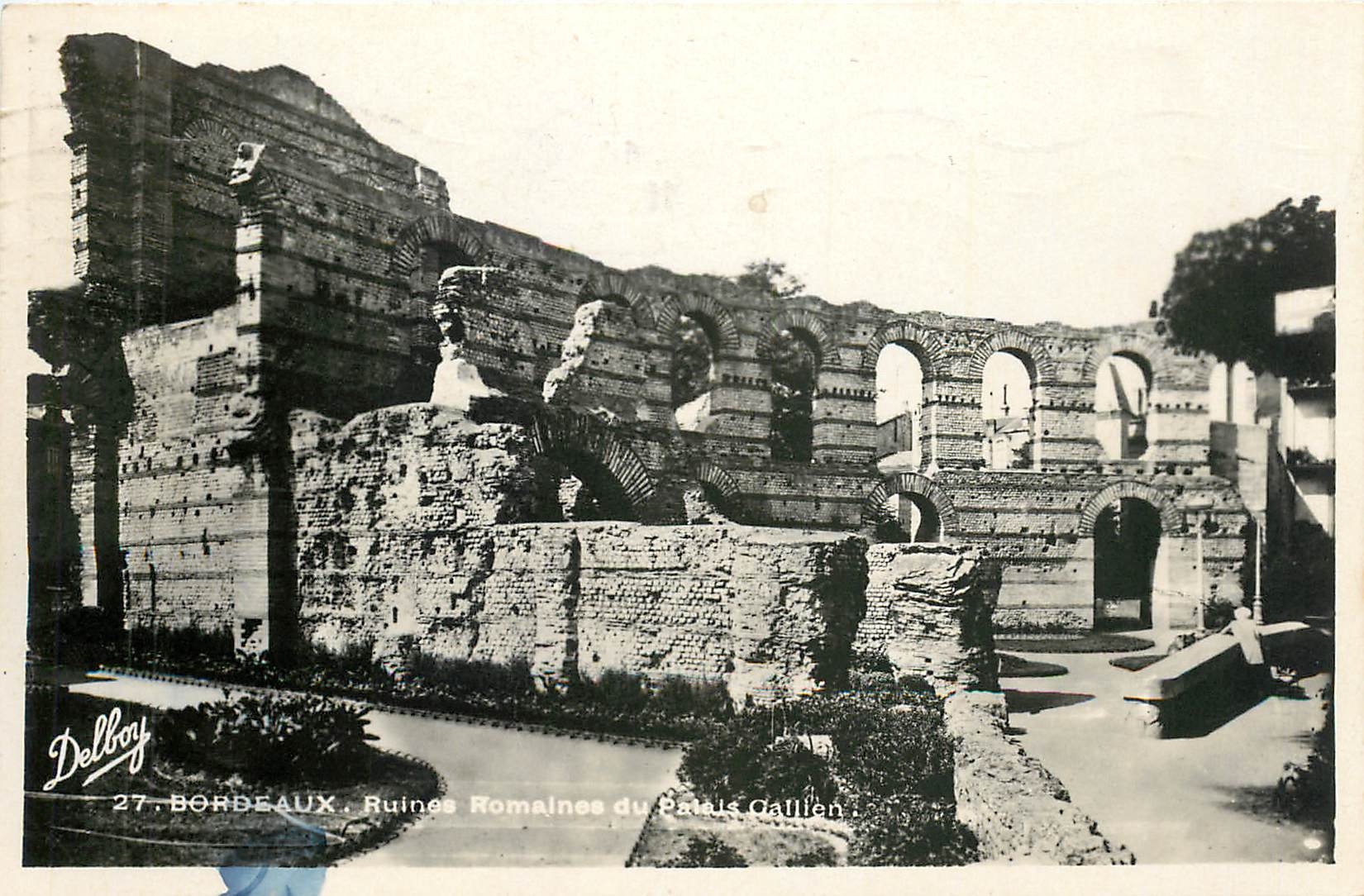 Bordeaux. Ruines Romaines du Palais Gallien — Delbroy, n°27