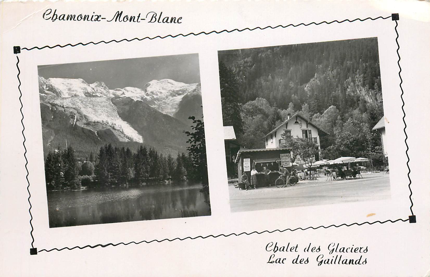 Chamonix-Mont-Blanc — Châtalet des Glaciers, Lac des Gaillands — Éditions Cellaard, Lyon