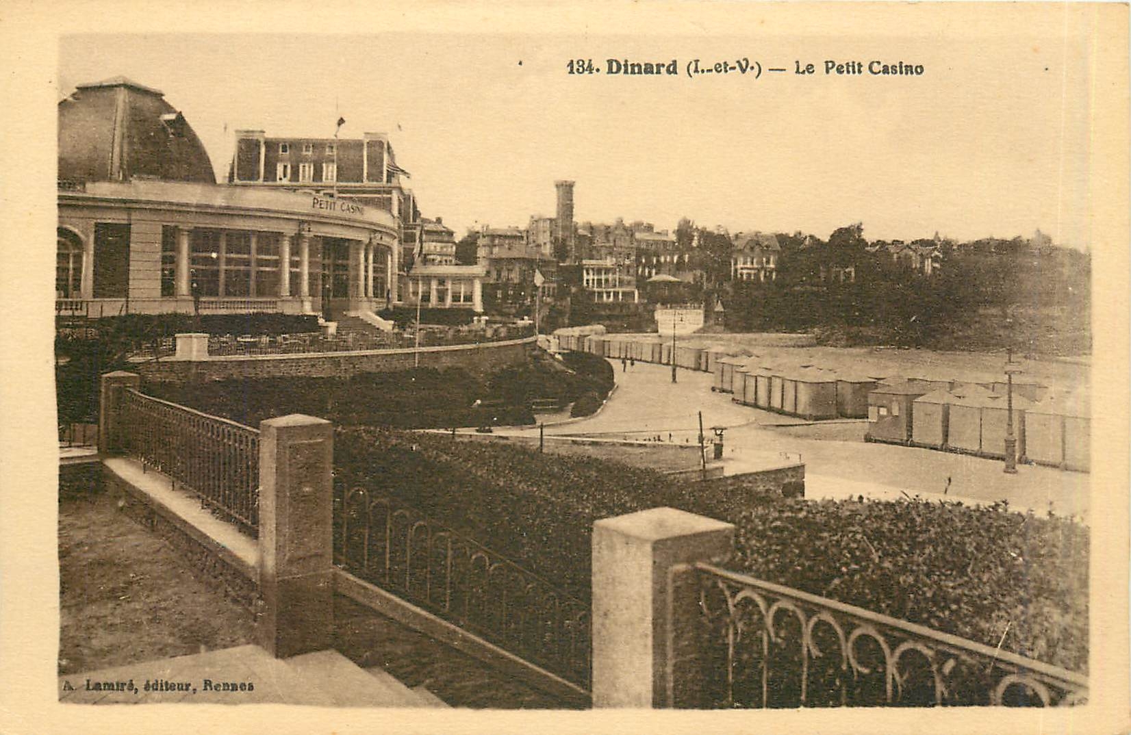 Dinard (I.-et-V.) — Le Petit Casino — A. Lamiré, éditeur, Rennes