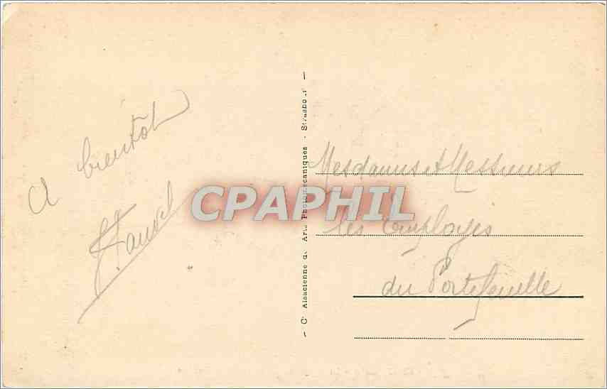 Dinard - La Plage de l'Ecluse et la Piscine — CPA n°80, éditeur CPA — Rückseite