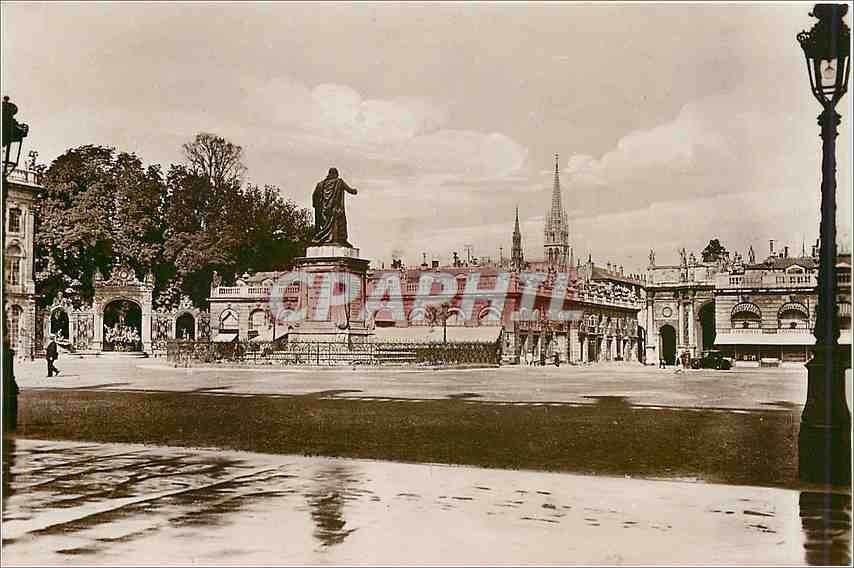 CPA Nancy la Ville aux portes d'Or Place Stanislas 