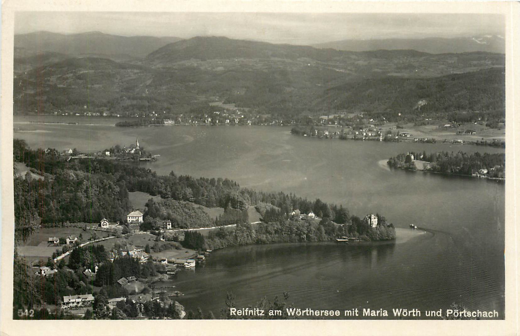 CPA Reifnitz am Wortherse mit Maria Worth und Portschach 