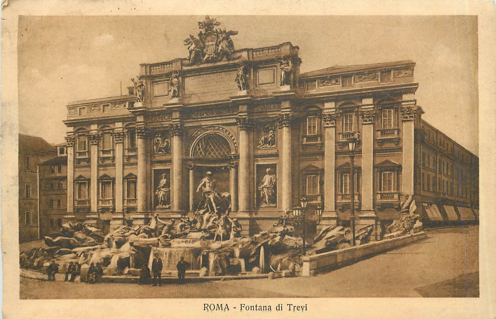 CPA Roma Fontana di Trevi 