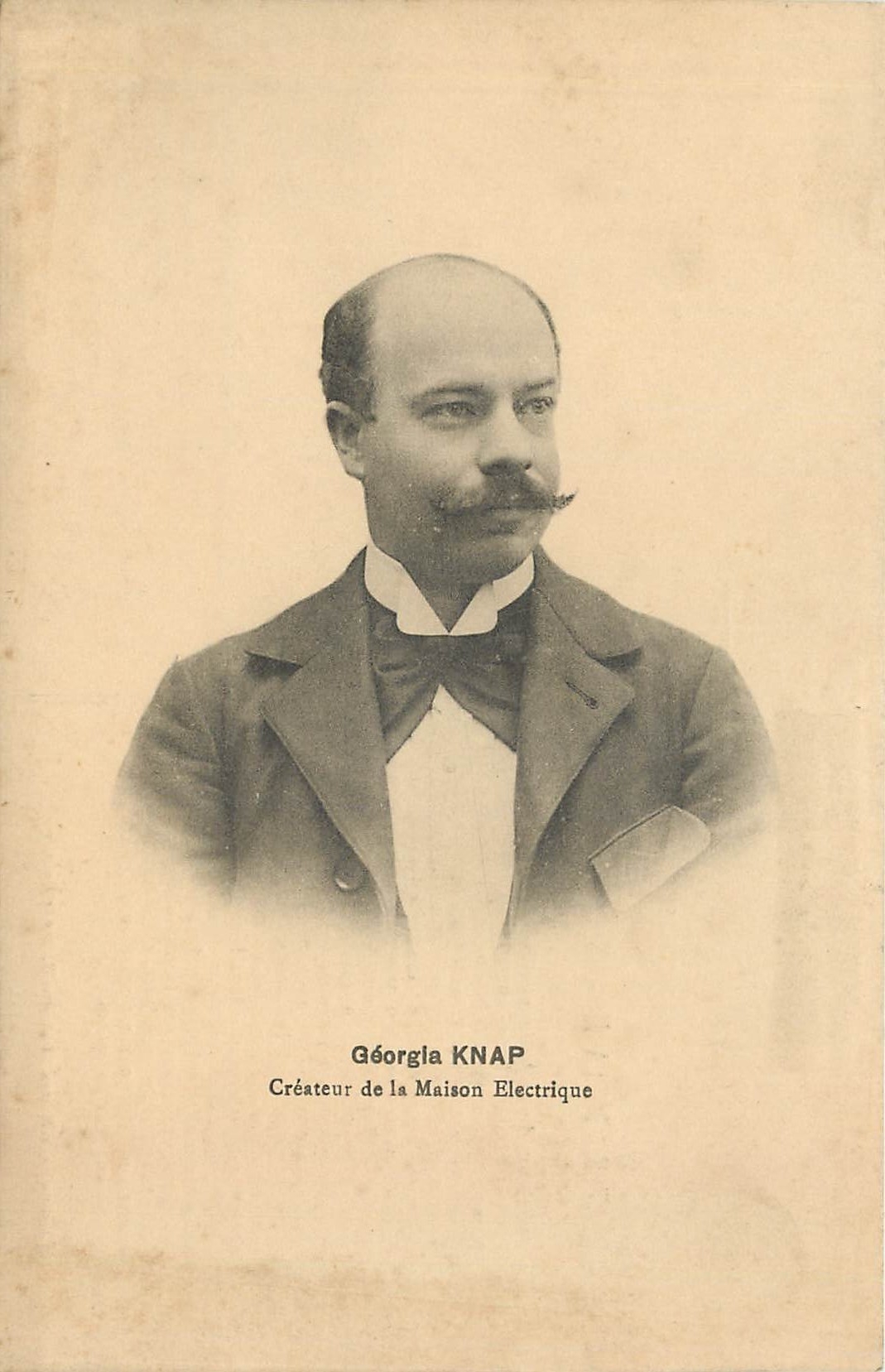 CPA Georgla Knap Createur de la Maison Electrique 