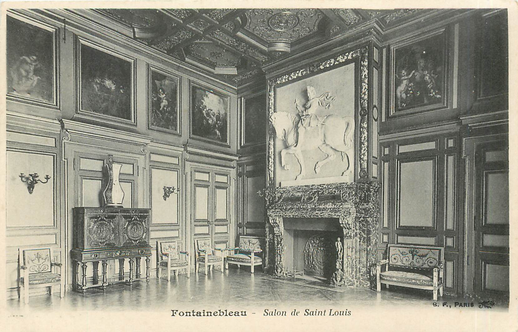 Fontainebleau - Salon de Saint Louis — B. R. PARIS