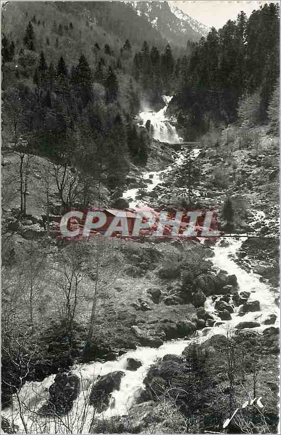 CPM Cauterets H P la Cascade du Lutour a la Raillere 