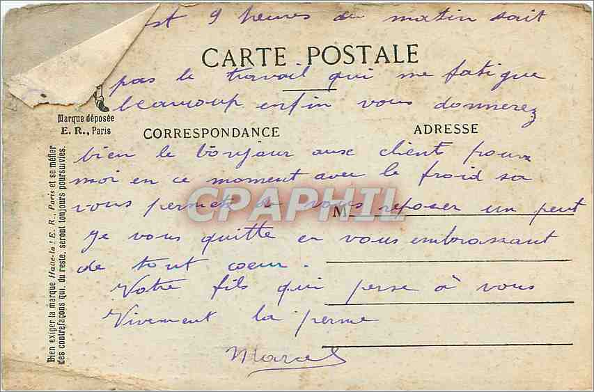 CPA L'Appel a la corvee des puces Scenes Militaire Militaria — Rückseite