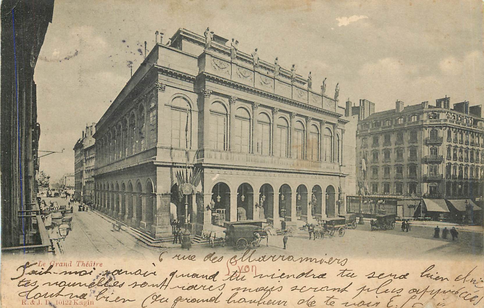 CPA Lyon le Grand Theatre 