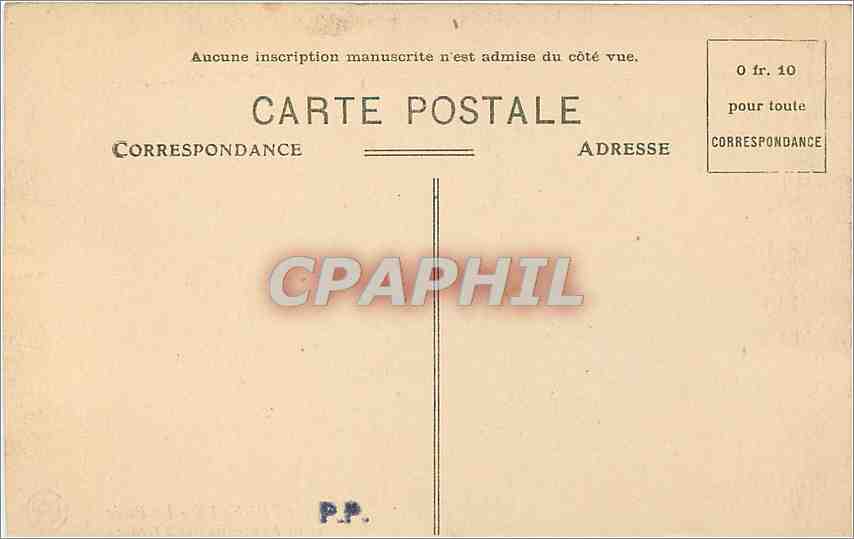 Bordeaux - La Rade et la Fontaine des 3 Grâces — éditeur H. B. n°21 — Rückseite