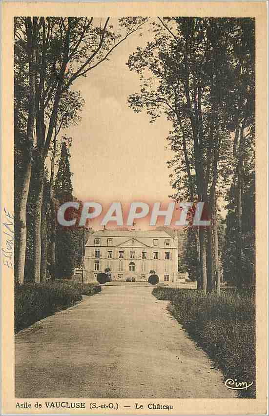 CPA Asile de Vaucluse S et O le Chateau 