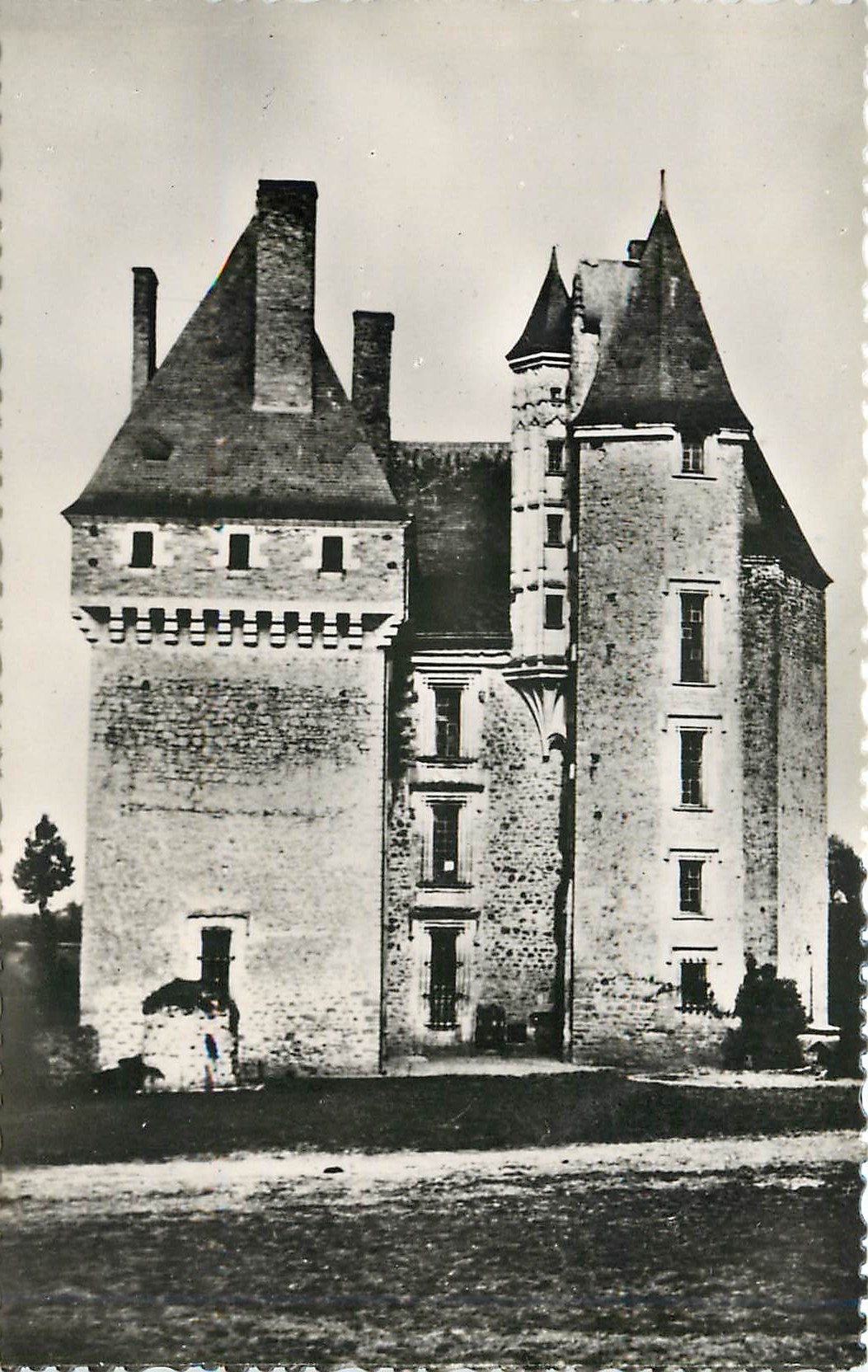CPM Poille sur Verge Sarthe Chateau de Verdelle XV 