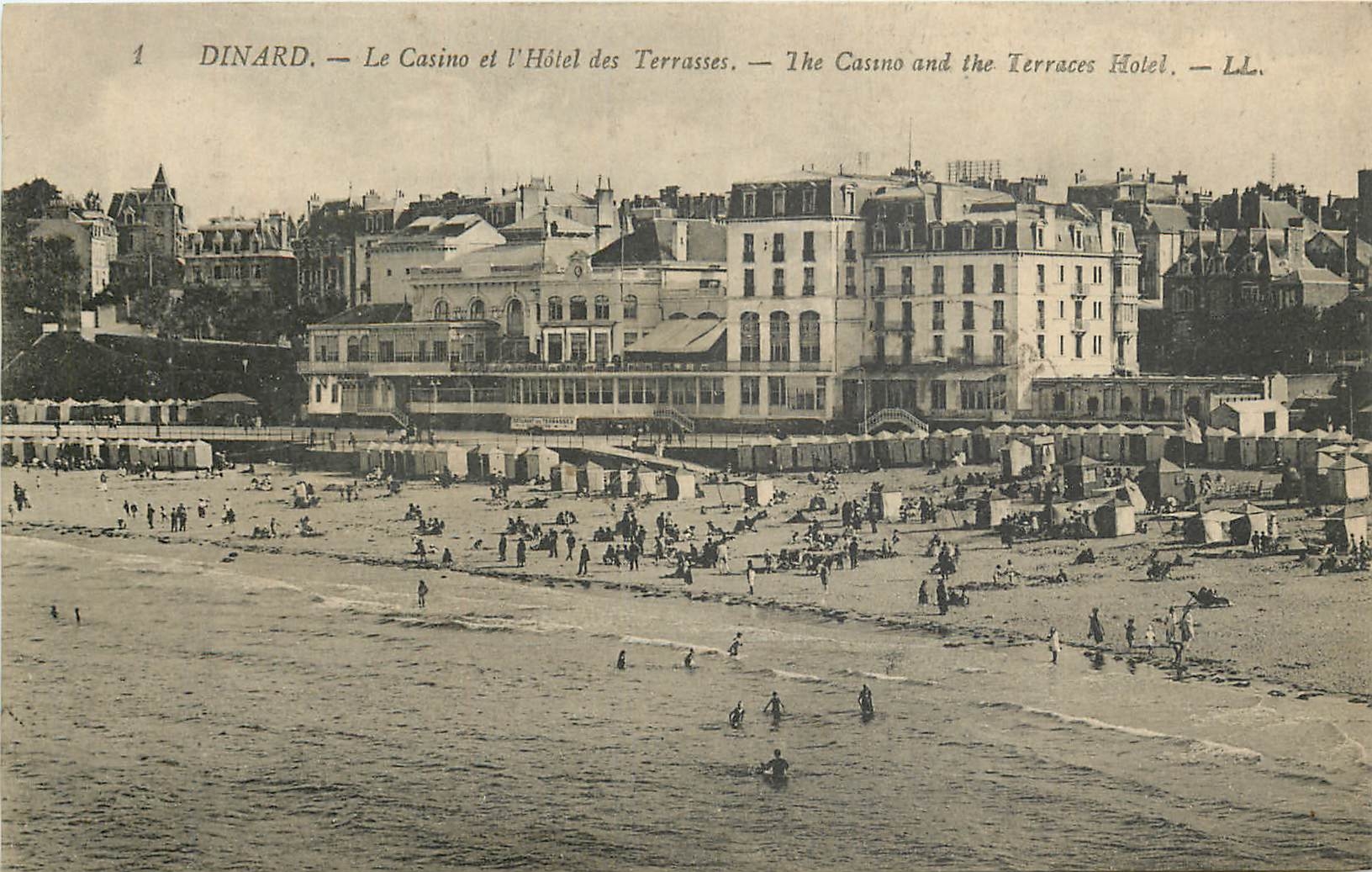 Dinard — The Casino and the Hotel des Terrasses — LL.