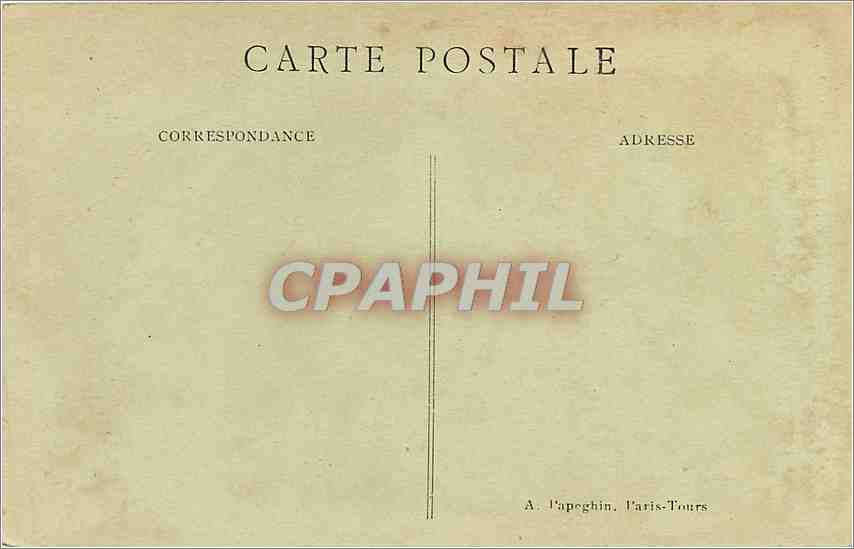 CPA Paris le Tombeau du Soldat Inconu inhume sous l'Arc de Triomphe le 11Nov 1920  — Rückseite