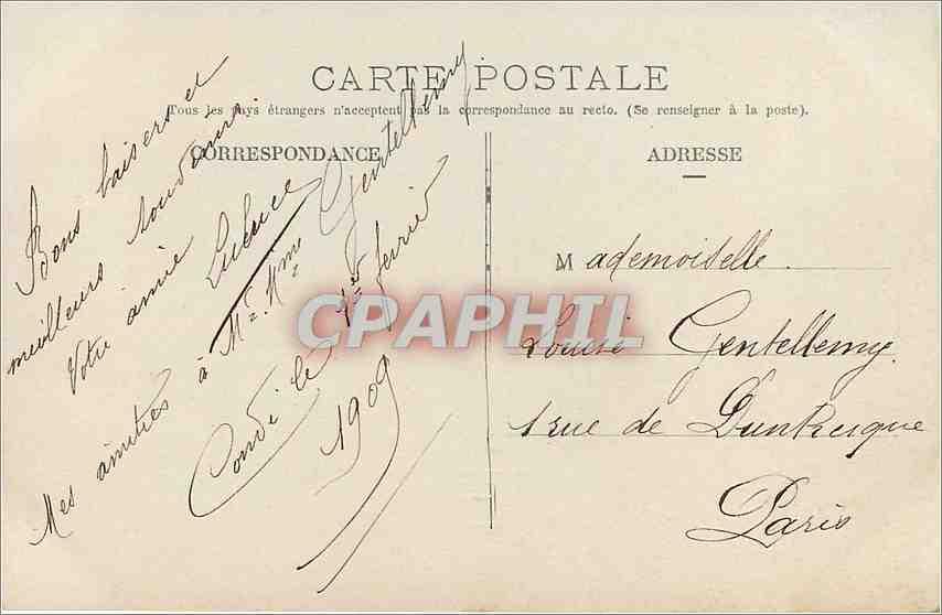 Jeune femme souriante — devant des fleurs — éditeur IRIS, n° 1019 — Reverso