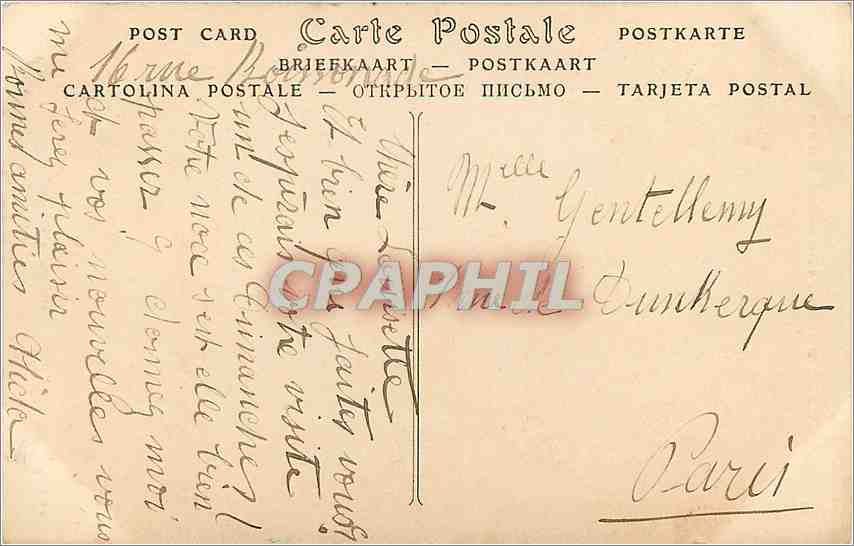 CPA Millet Jean Francois 1814 1875 les Glaneuses  — Back