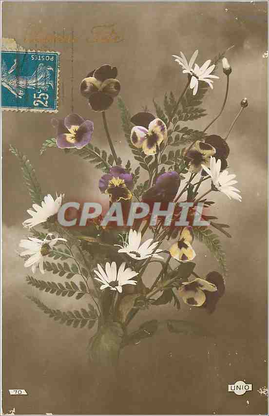 CPA Bonne Fete Fleurs