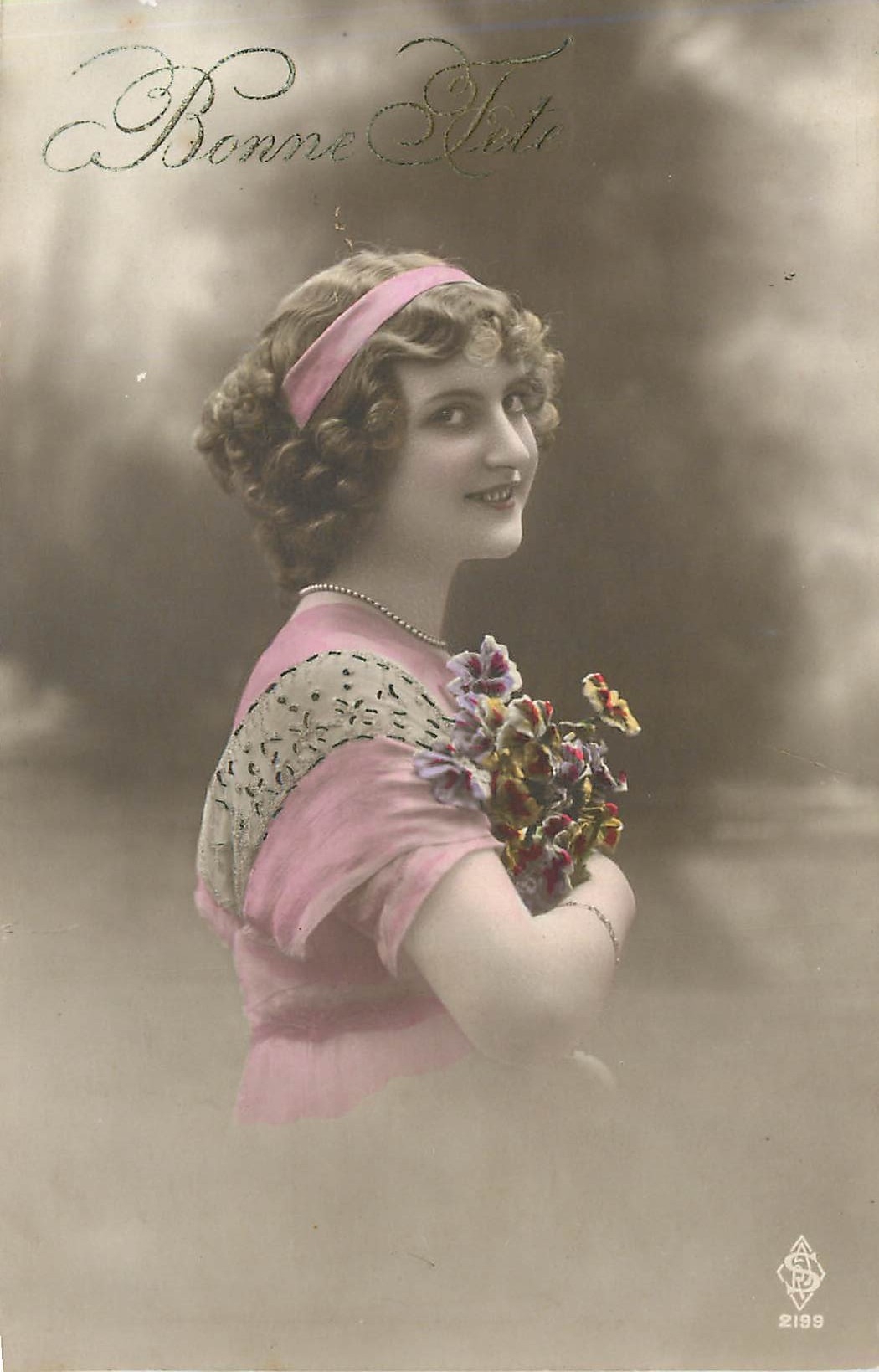 CPA Bonne Fete Femme