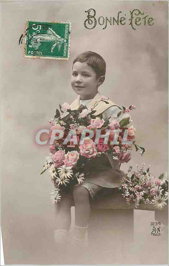 CPA Bonne Fete Enfant