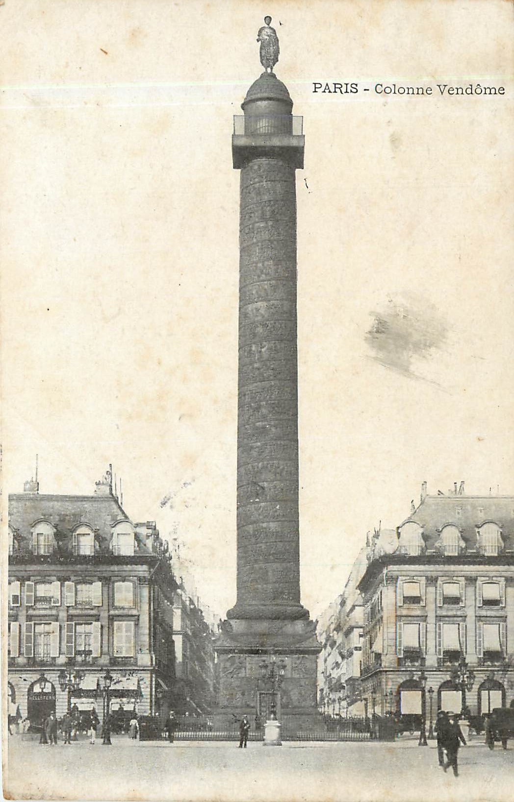 CPA Paris Colonne Vendome 