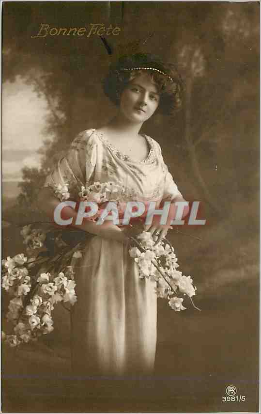 CPA Bonne Fete Femme