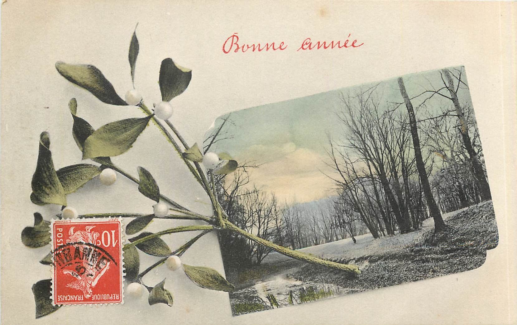 CPA Bonne Annee 