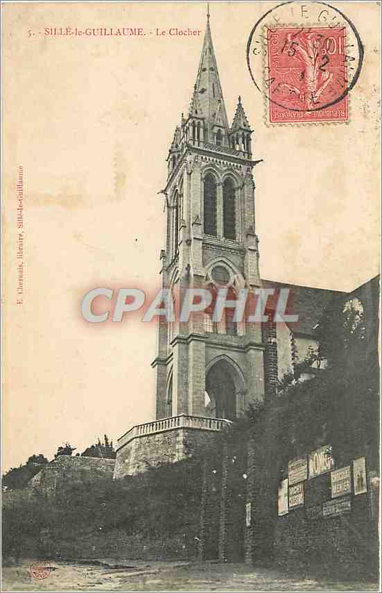 CPA Sille le Guillaume le Clocher 
